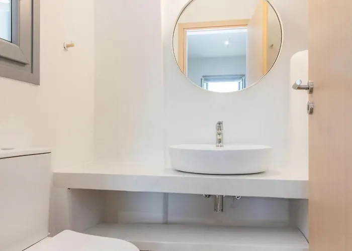 Art Beachfront Lägenhet Pánormos