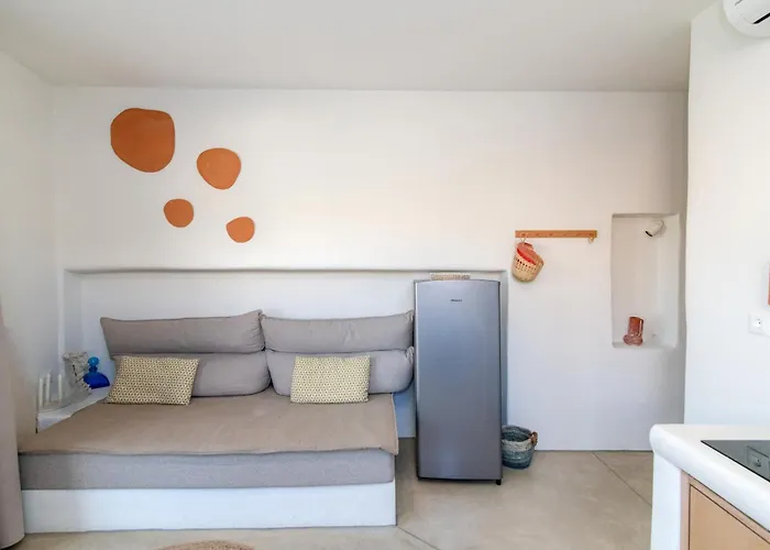 Lägenhet Art Beachfront Pánormos